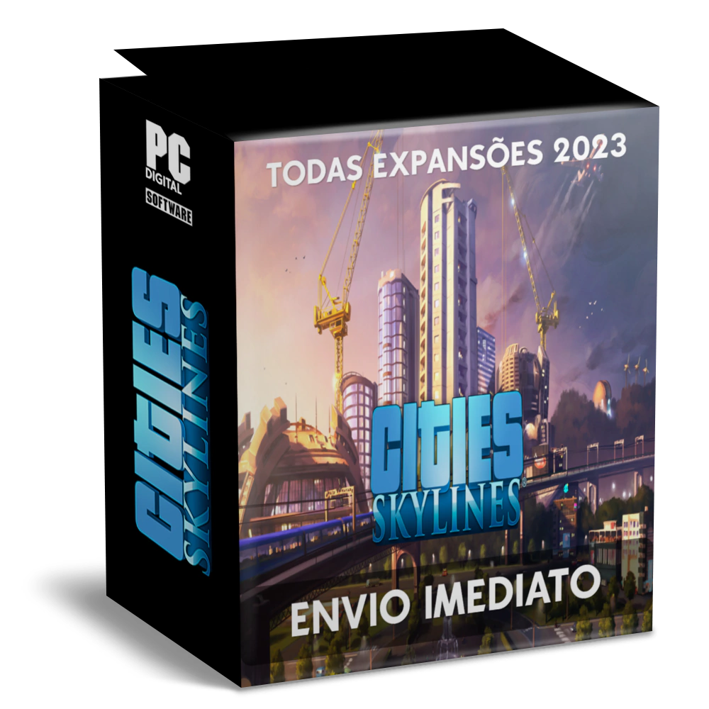 CITIES SKYLINES (COLLECTION) TODAS EXPANSÕES 2026 PC - ENVIO DIGITAL