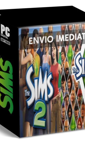 COMBO THE SIMS 2 E 3 PC - ENVIO DIGITAL