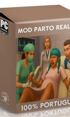 MOD PARTO REALISTA PORTUGUES TS4 PC - ENVIO DIGITAL