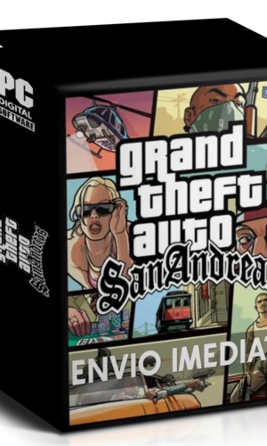 GTA SAN ANDREAS (GRAND THEFT AUTO SAN ANDREAS) PC - ENVIO DIGITAL