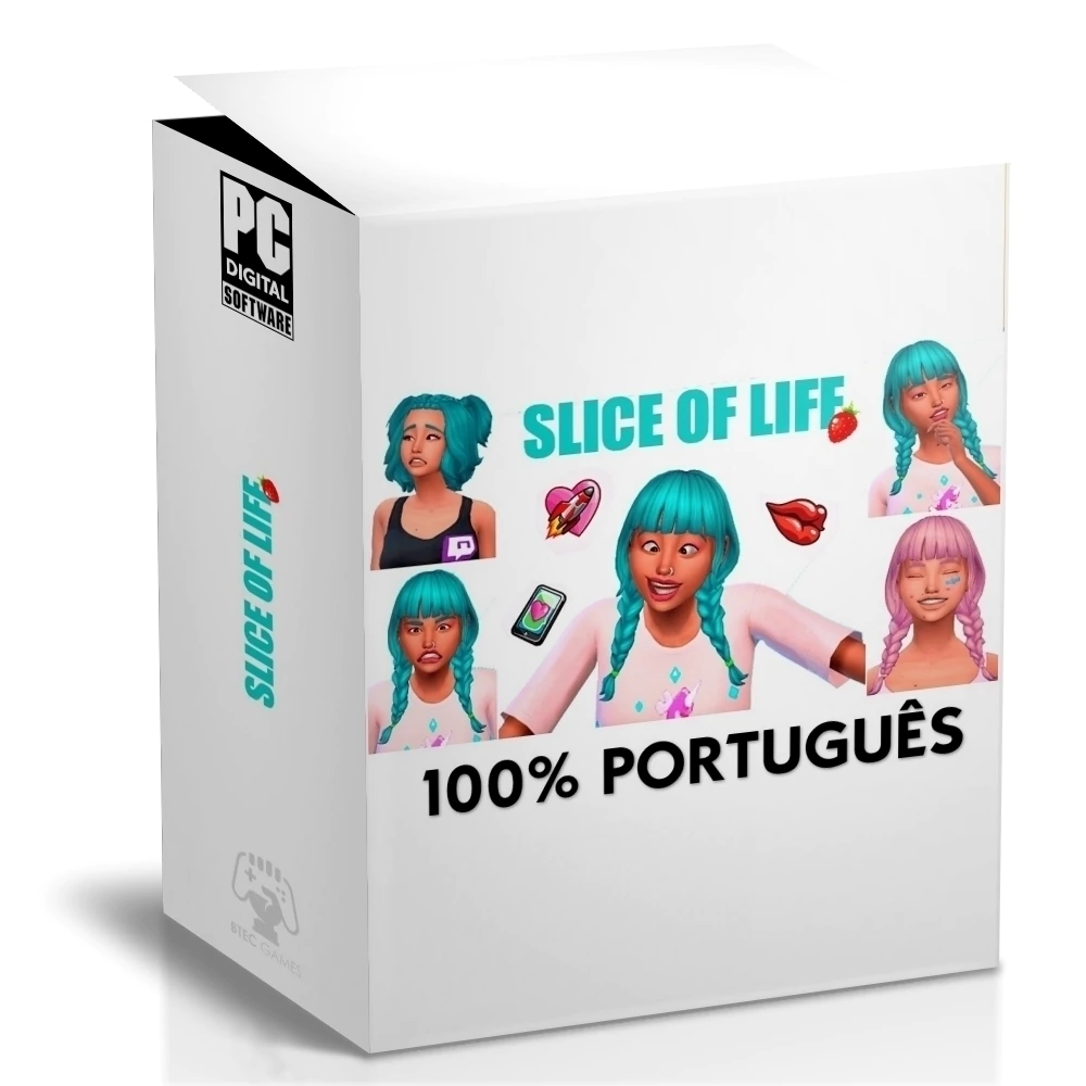 MOD SLICE OF LIFE PORTUGUES TS4 PC - ENVIO DIGITAL