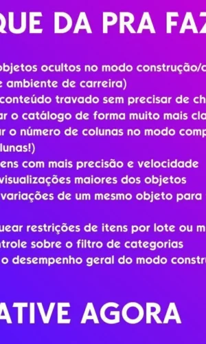 MOD BETTER BUILDBUY PORTUGUES TS4 PC - ENVIO DIGITAL