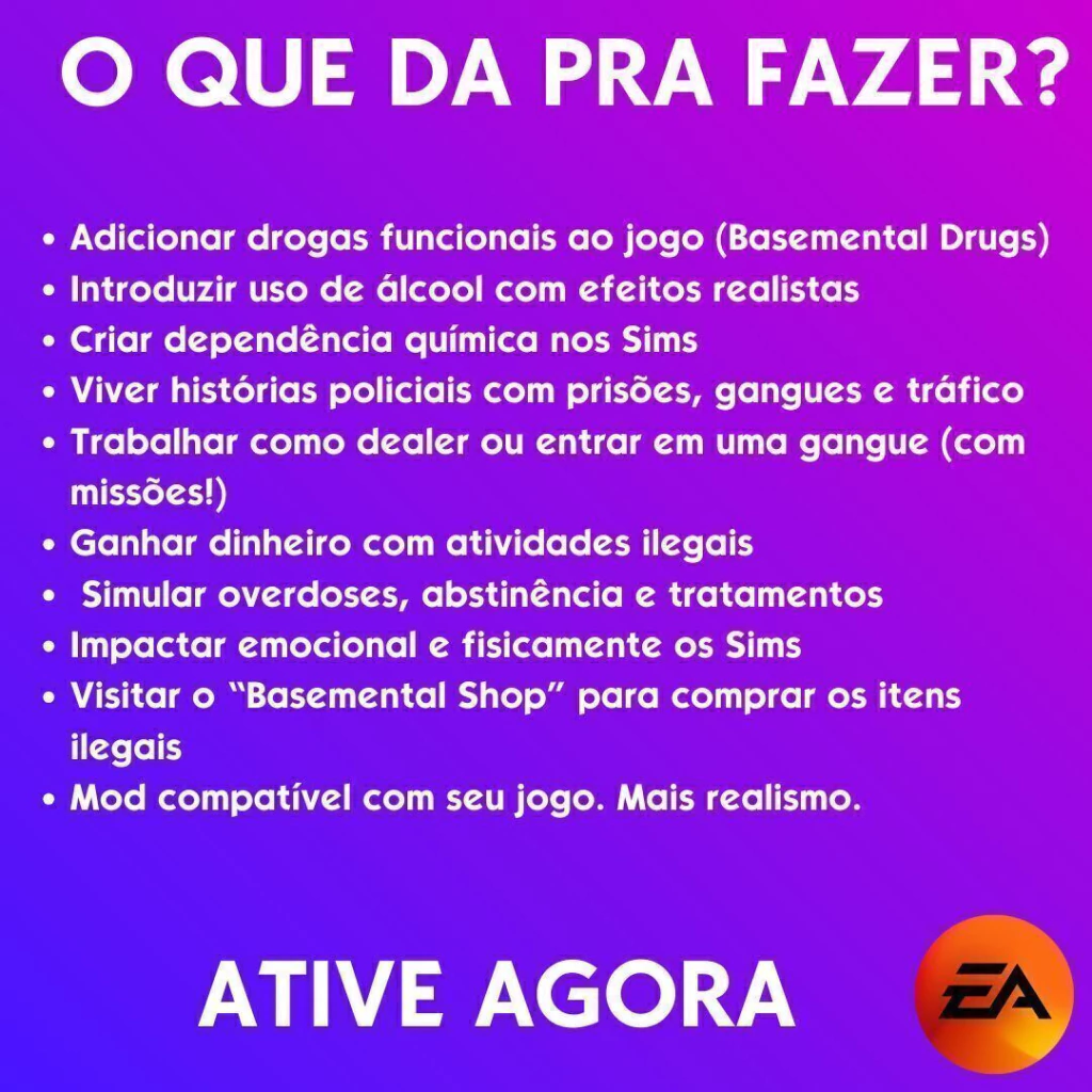 MOD BASEMENTAL COMPLETO PORTUGUES TS4 PC - ENVIO DIGITAL